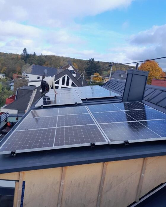 photovoltaik solar dach hunsrück